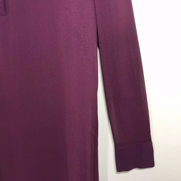 ⚡️SOLD⚡️Vince Dress Silk Long Sleeve Shirtdress - Picture 11 of 12